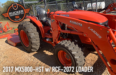 Used 2017 Mx5800 Hst With Rcf2072 Loader